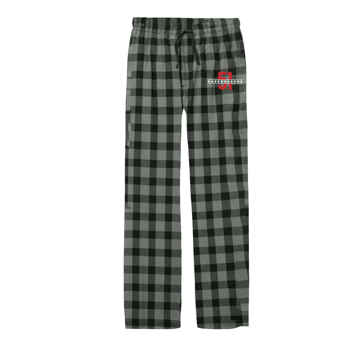 Adult 51 Stars District Flannel Plaid Pant