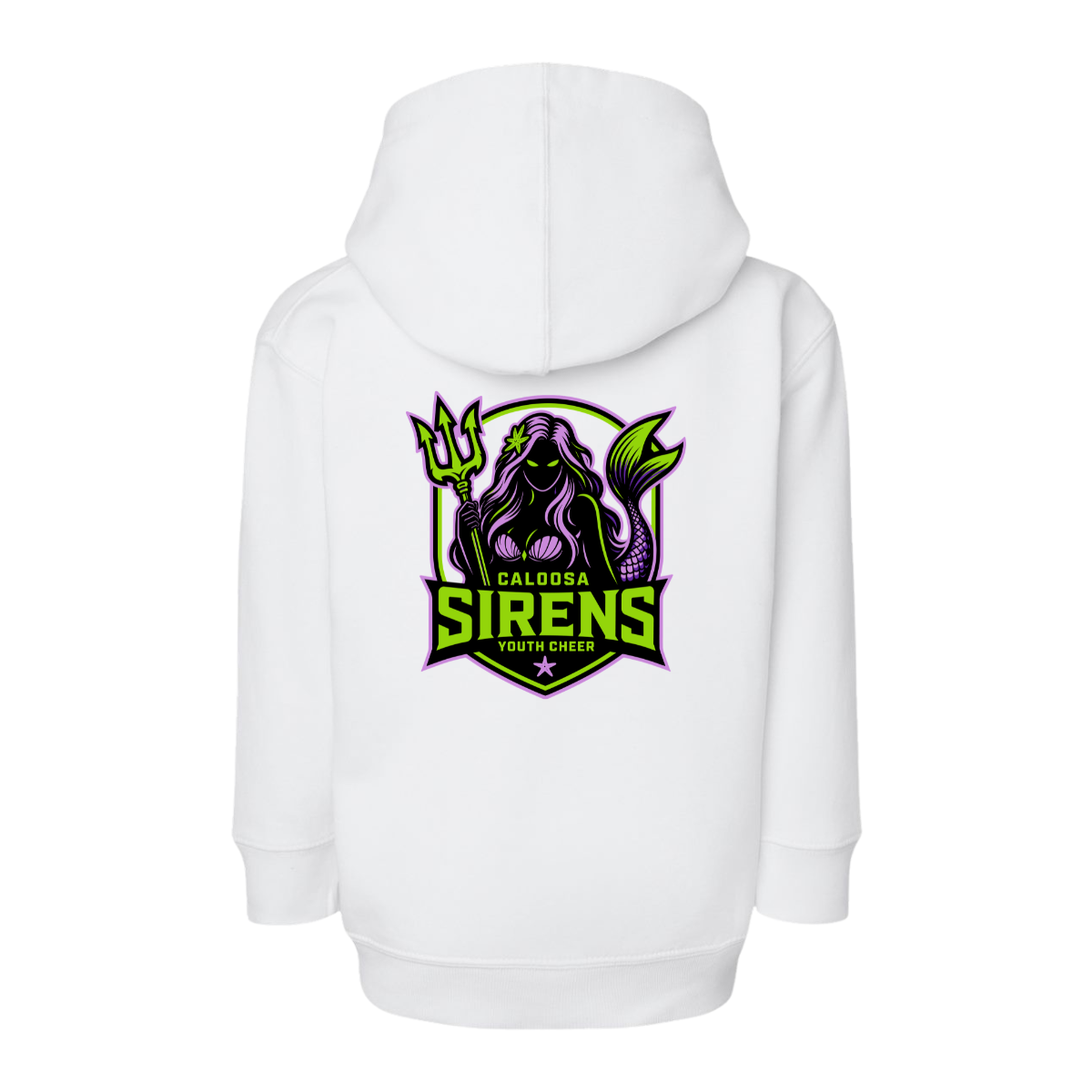 Toddler Caloosa Sirens Rabbit Skins Full-Zip Fleece Hoodie