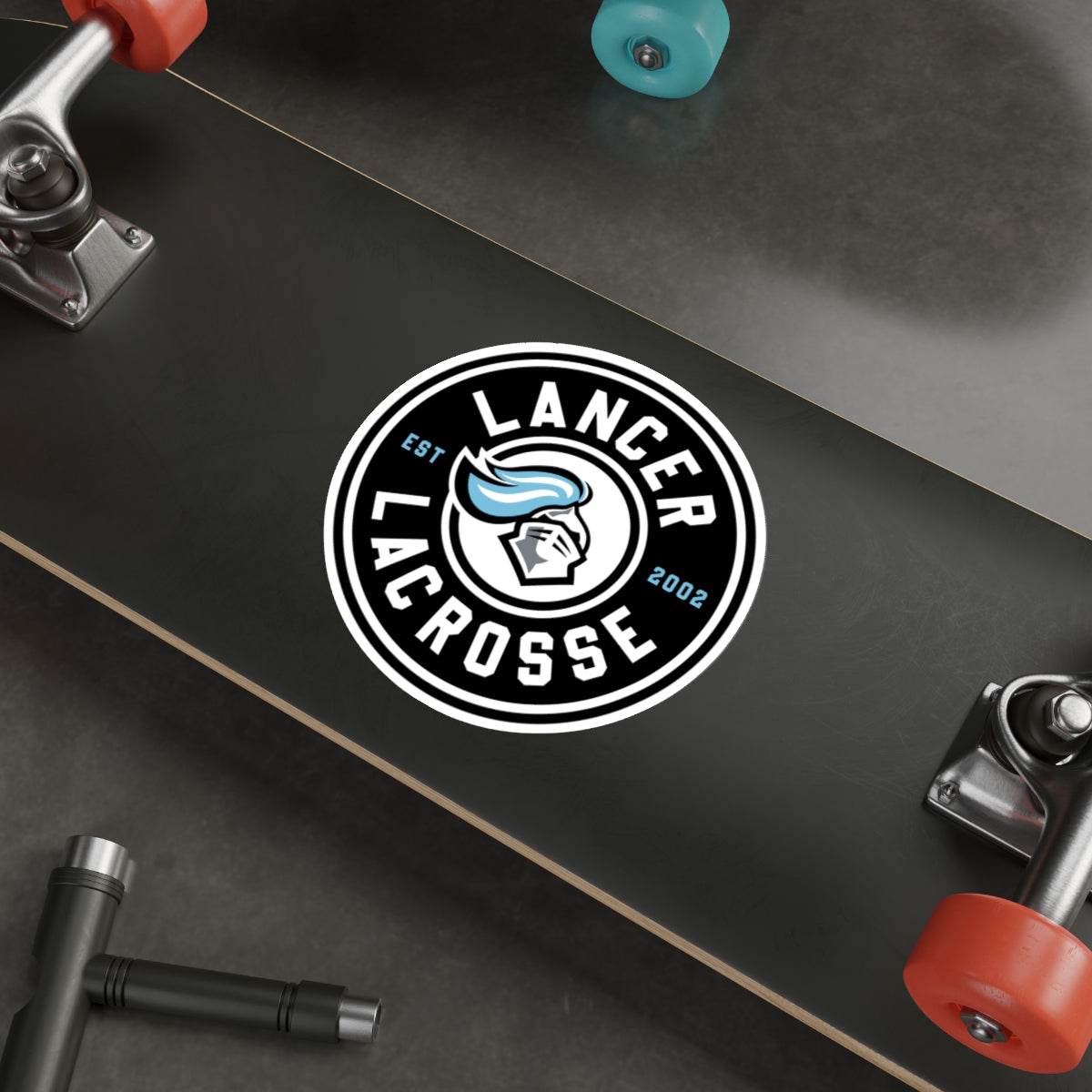 Lancer Laccrosse Die Cut Sticker
