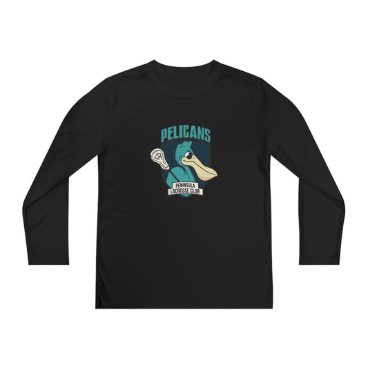Youth Peninsula Lacrosse Sport-Tek Performance Long Sleeve