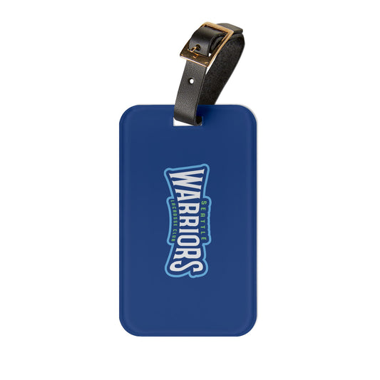 Seattle Warriors Lacrosse Acrylic Luggage Tag