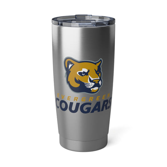 Evergreen Cougars Lacrosse Insulated Tumbler (20oz)