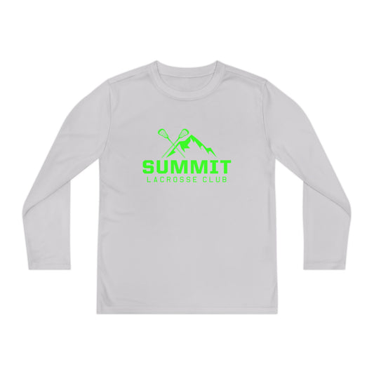 Youth Summit Lacrosse Sport-Tek Performance Long Sleeve Shirt