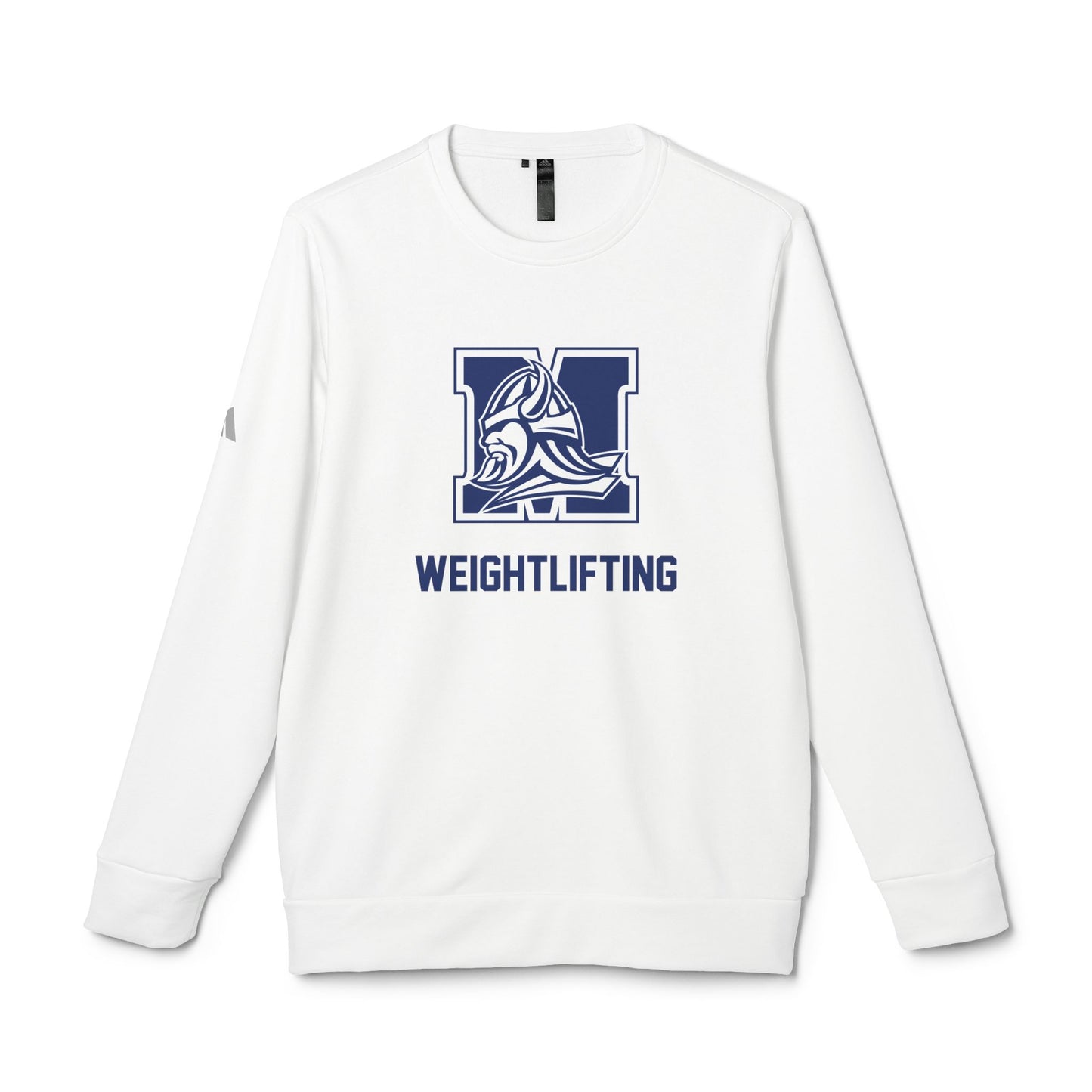 Adult Adidas Maclay Weightlifting Fleece Crewneck Sweatshirt