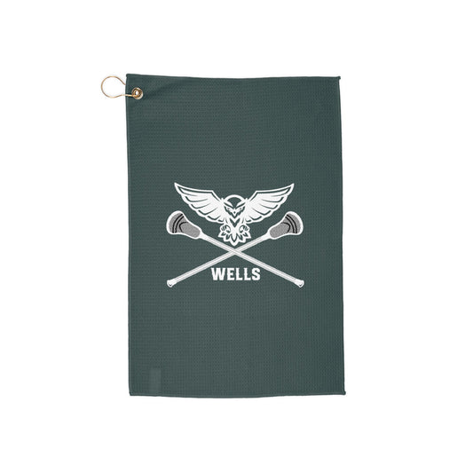 Wells Lacrosse Golf Towel (16"x24")