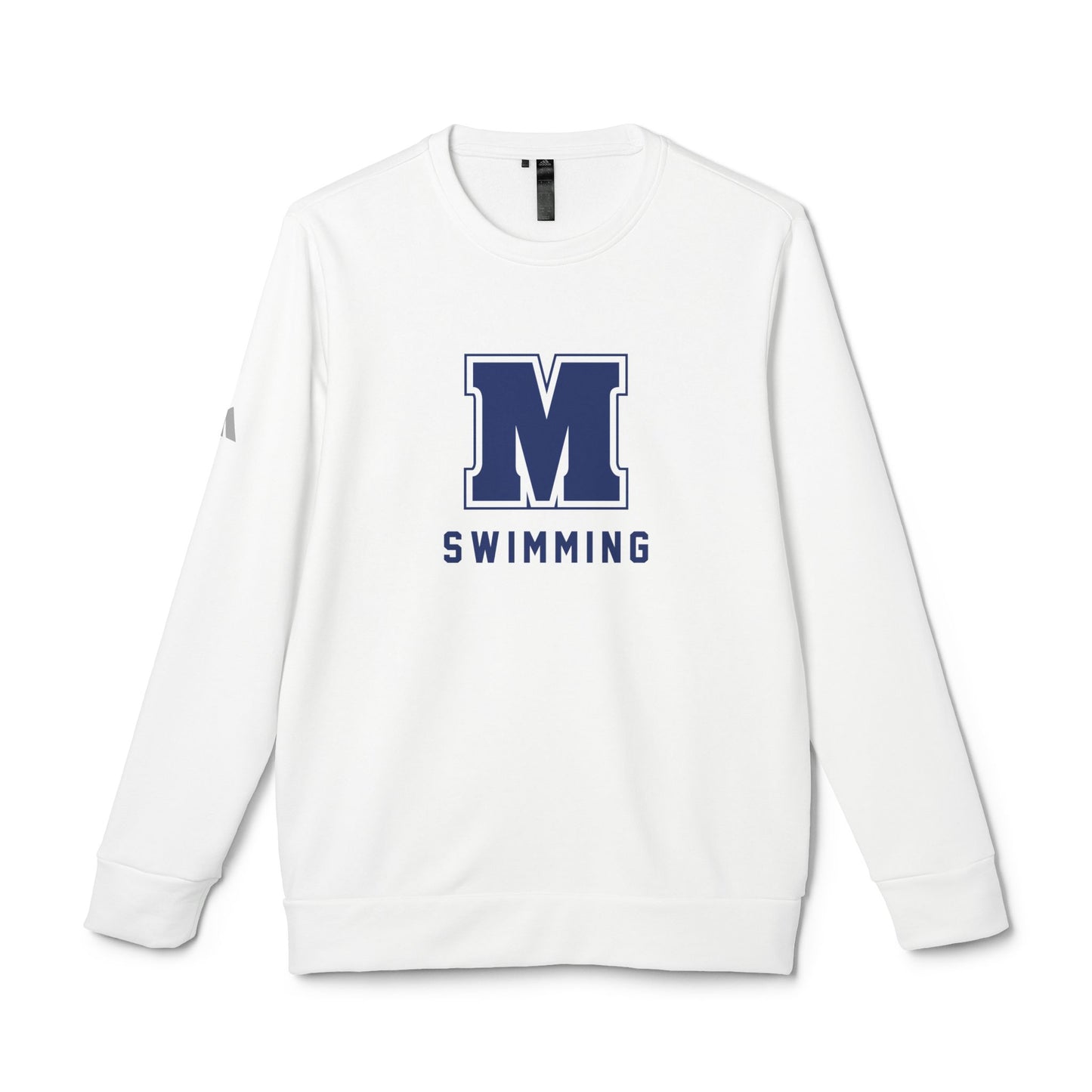 Adult Adidas Maclay Swimming Fleece Crewneck Sweatshirt