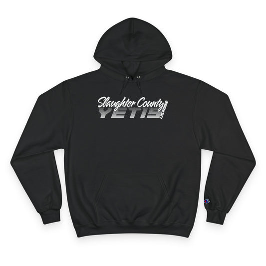 Adult Slaughter County Yetis Lacrosse Champion Hoodie
