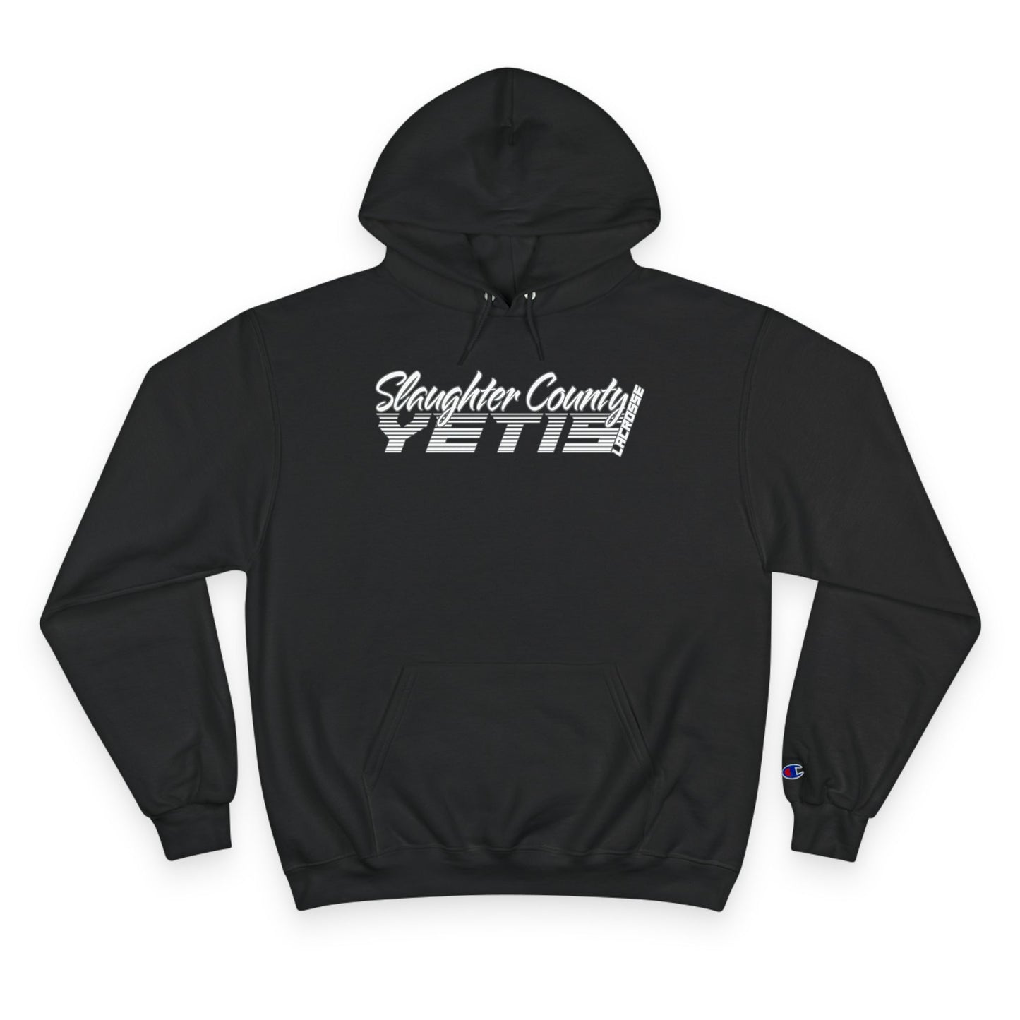Adult Slaughter County Yetis Lacrosse Champion Hoodie