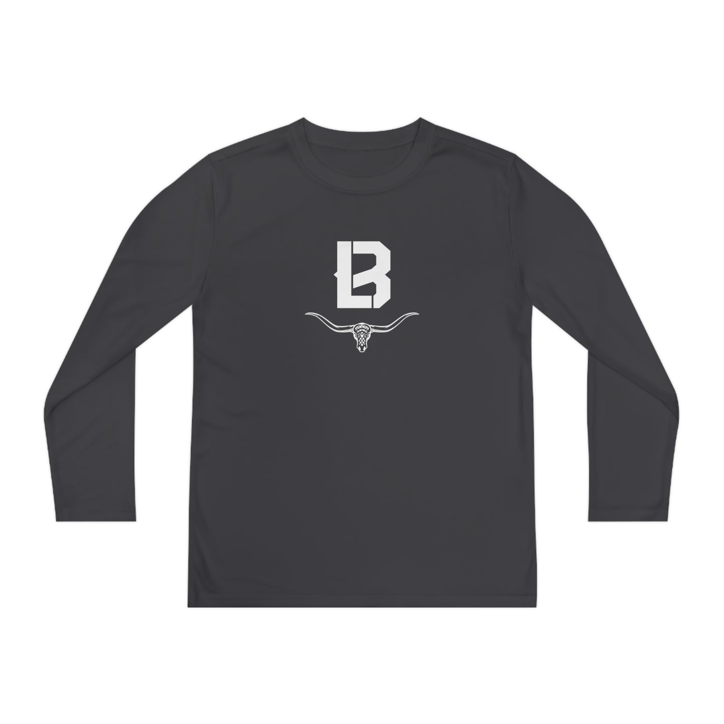 Youth The Lacrosse Barn Sport-Tek Performance Long Sleeve Shirt