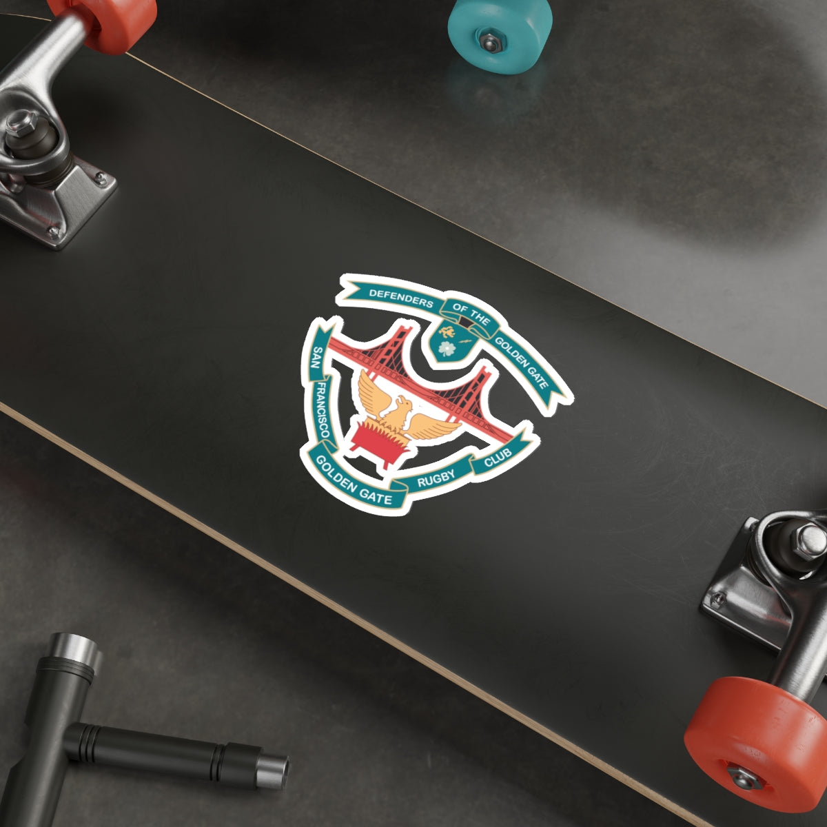 SFGG Rugby Die Cut Stickers