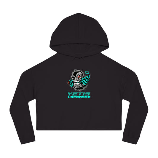 Women's Slaughter County Yetis Lacrosse Lightweight Crop Hoodie