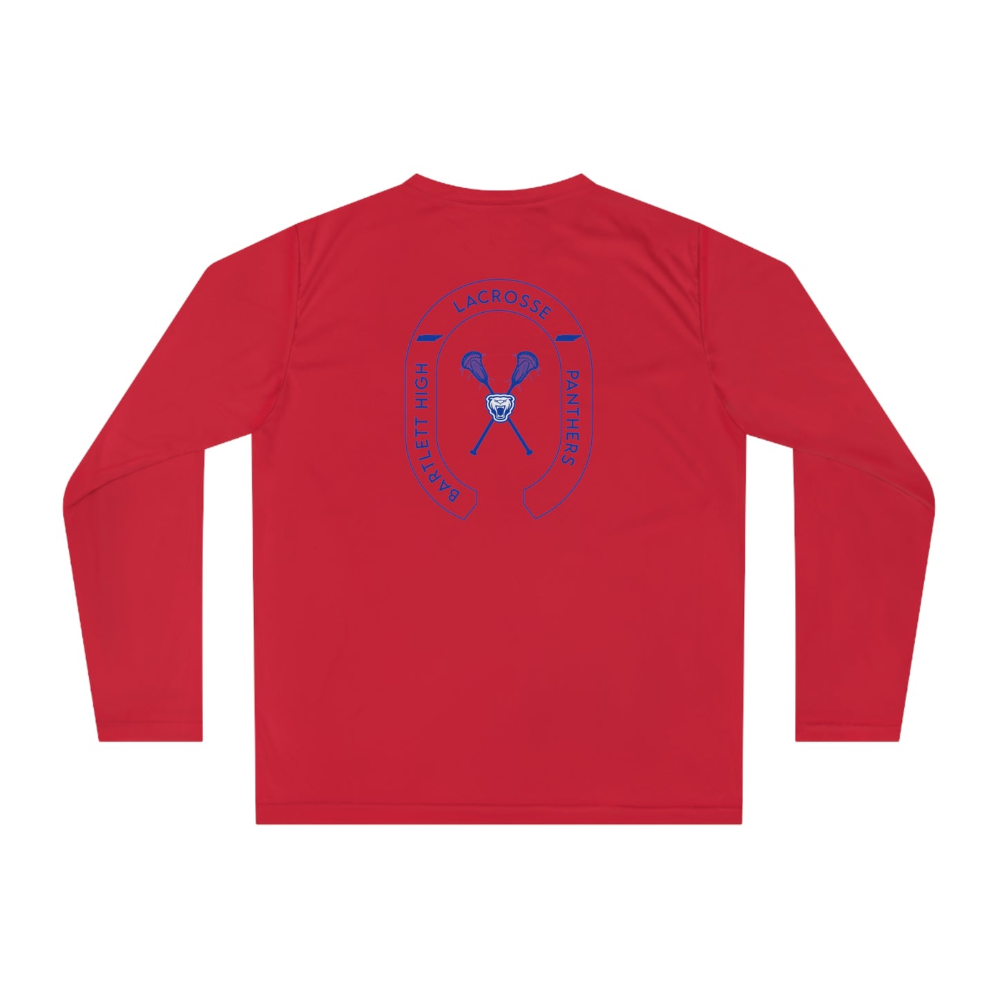 Adult Bartlett HS Lacrosse Team 365 Performance Long Sleeve Shirt