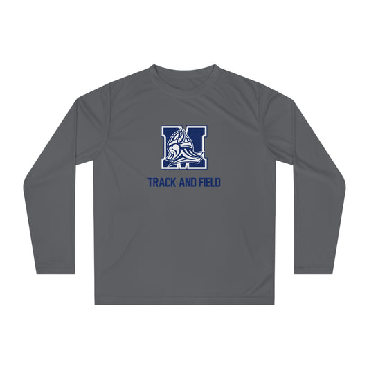 Adult Maclay Track Team 365 Performance Long Sleeve Shirt
