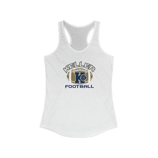 Women's Keller Football Next Level Racerback Tank