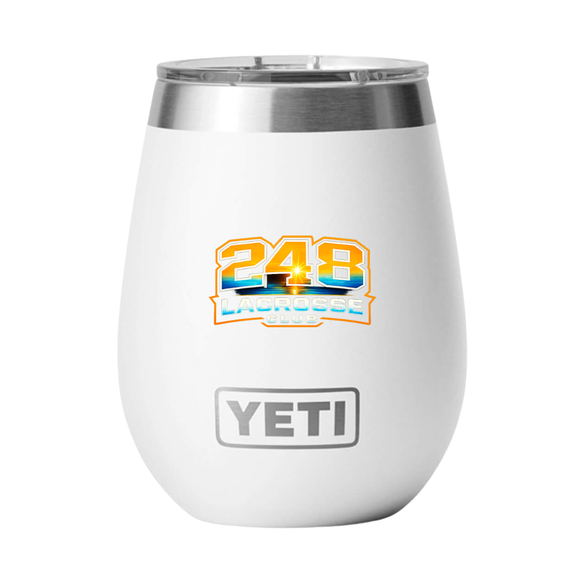 YETI 10 oz Rambler Wine Tumbler with DuraSip Ceramic Lining