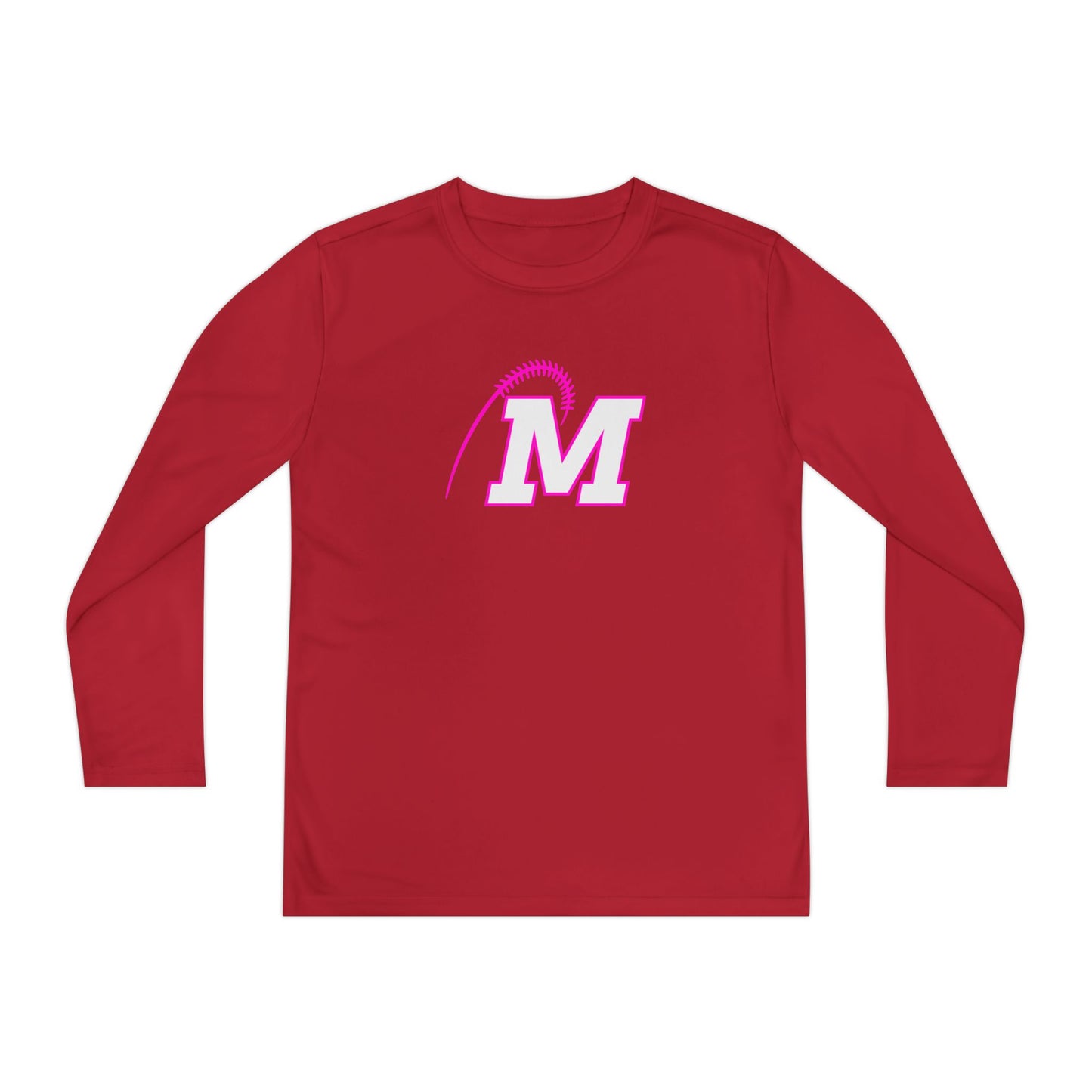 Girl's Milwood Little League Sport-Tek Performance Long Sleeve Shirt