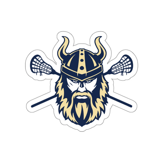 Middleton Vikings Lacrosse Die-Cut Stickers