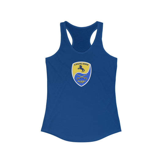 Women's Cavaliers Rugby Next Level Racerback Tank