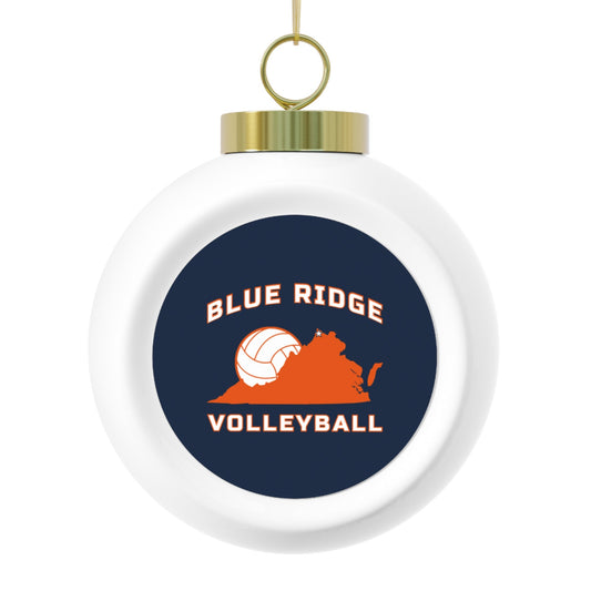 Blue Ridge Volleyball Christmas Ball Ornament