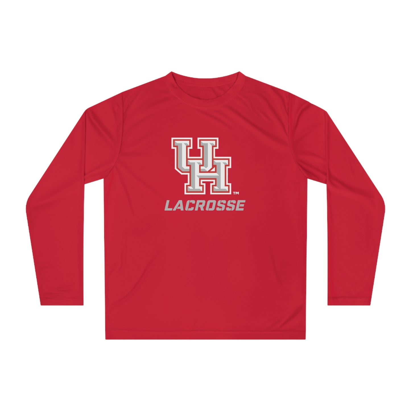 Adult UH Lacrosse Team 365 Performance Long Sleeve Shirt