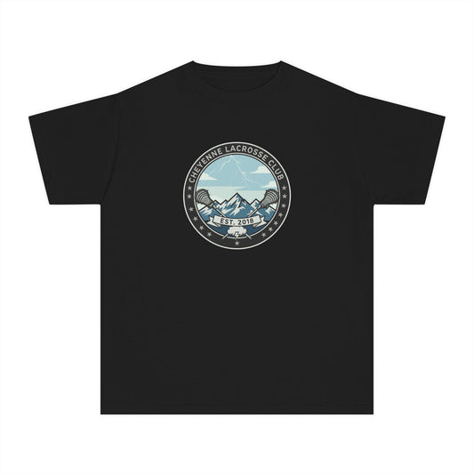 Youth Cheyenne Lacrosse Comfort Colors Garment Dyed T-Shirt