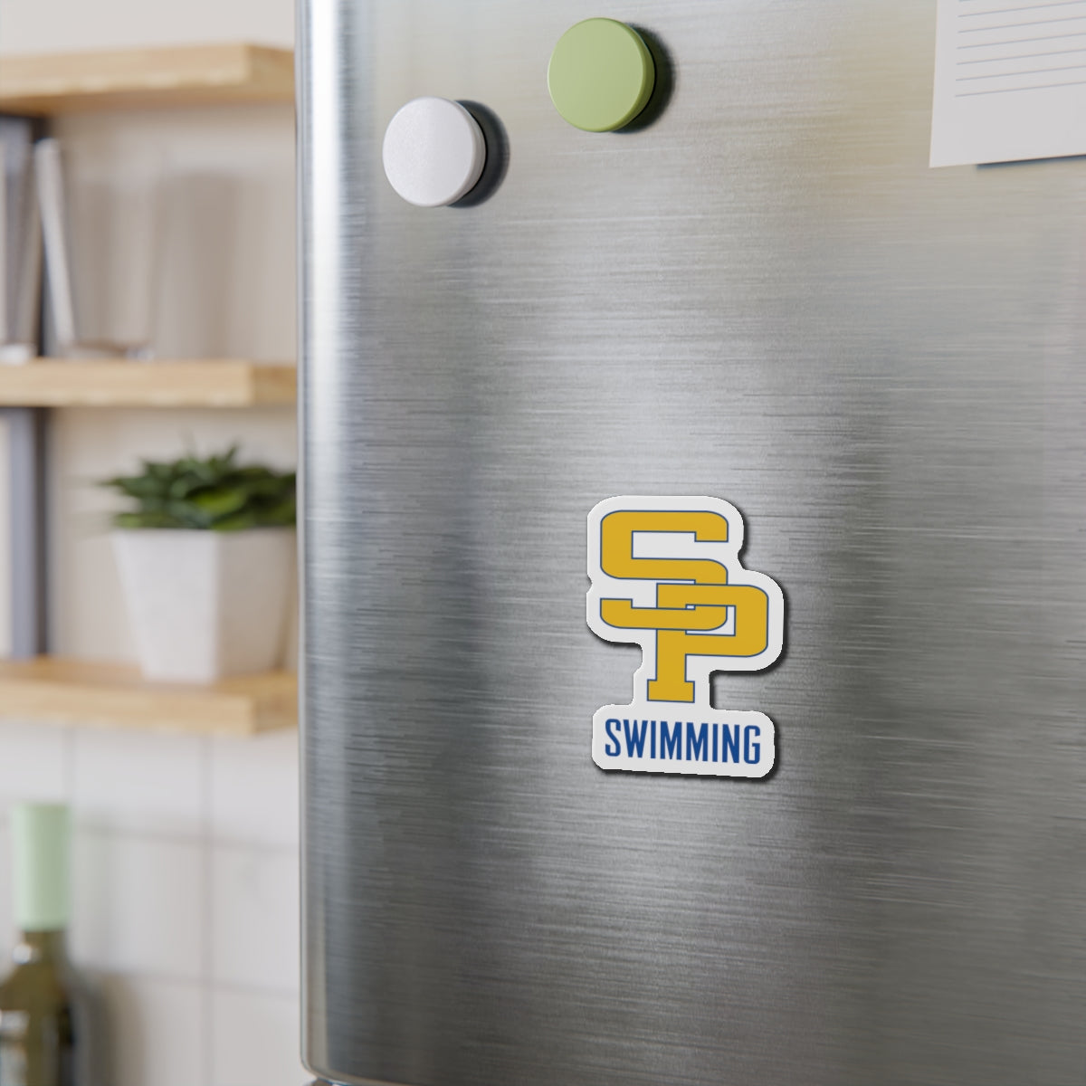 St. Paul's Swimming Die-Cut Magnet