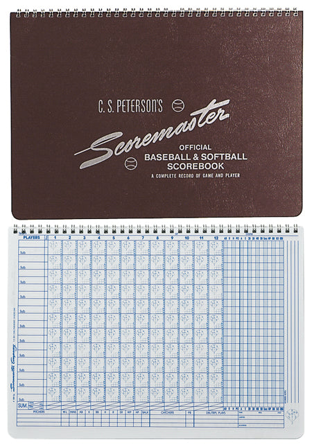 Peterson® Scoremaster Official Baseball and Softball Scorebook
