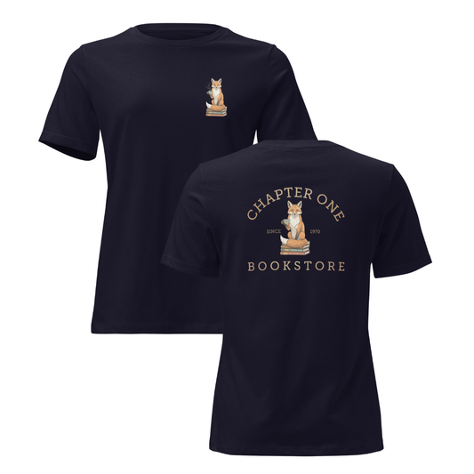 Women's Chapter One Bookstore Bella + Canvas Relaxed T-Shirt