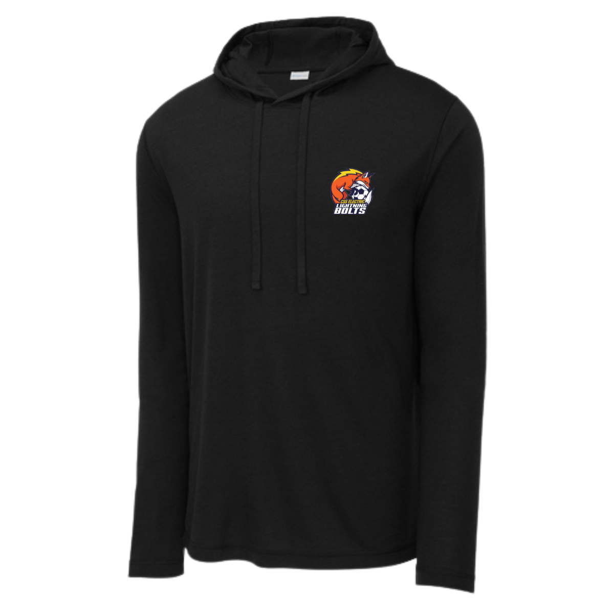 Adult Lightning Bolts Sport-Tek Long Sleeve Hoodie