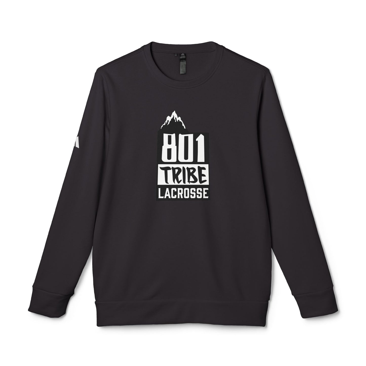Adult 801 Tribe Lacrosse Sports Adidas Fleece Crewneck
