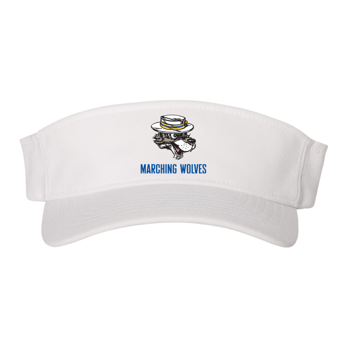 Marching Wolves FlexFit Visor Cap