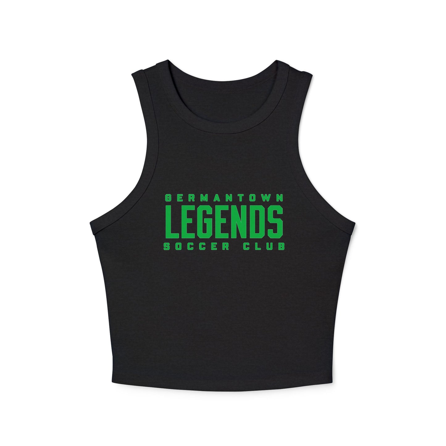 Women's Germantown Legends Micro Rib Racer Tank Top