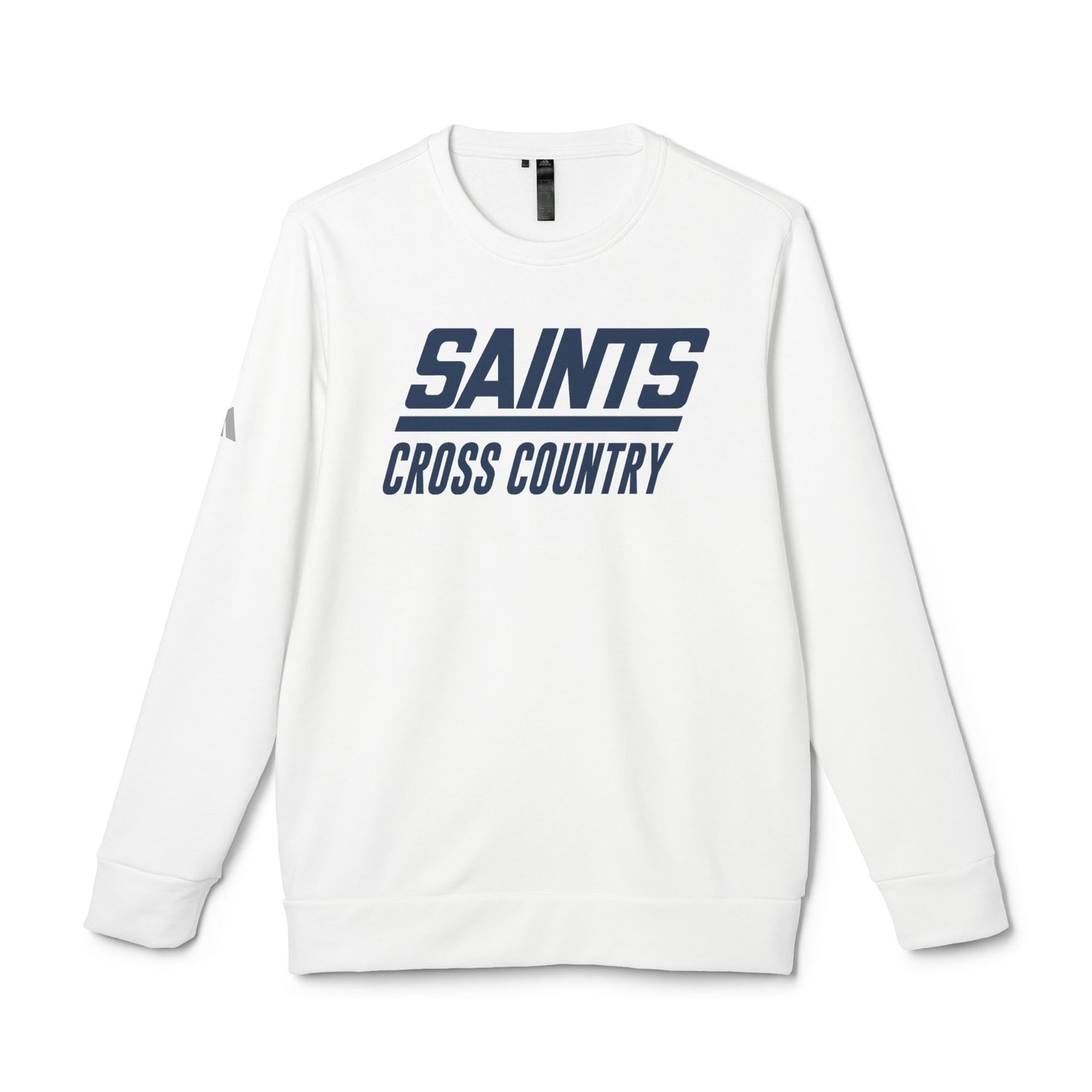Adult Saints Cross Country Adidas Fleece Crewneck Sweatshirt