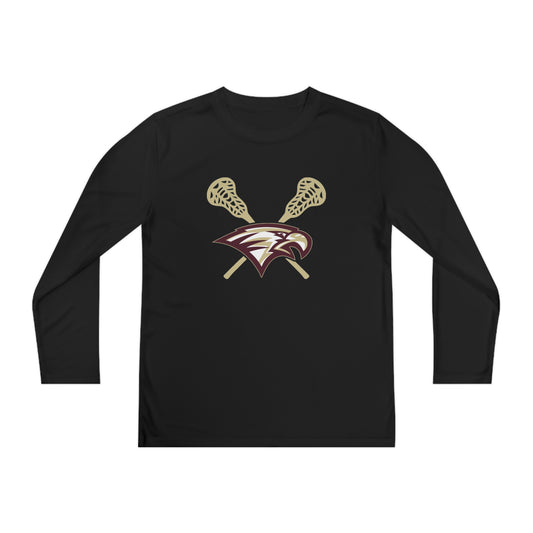 Youth Maple Mountain Youth Lacrosse Sport-Tek Performance Long Sleeve Shirt