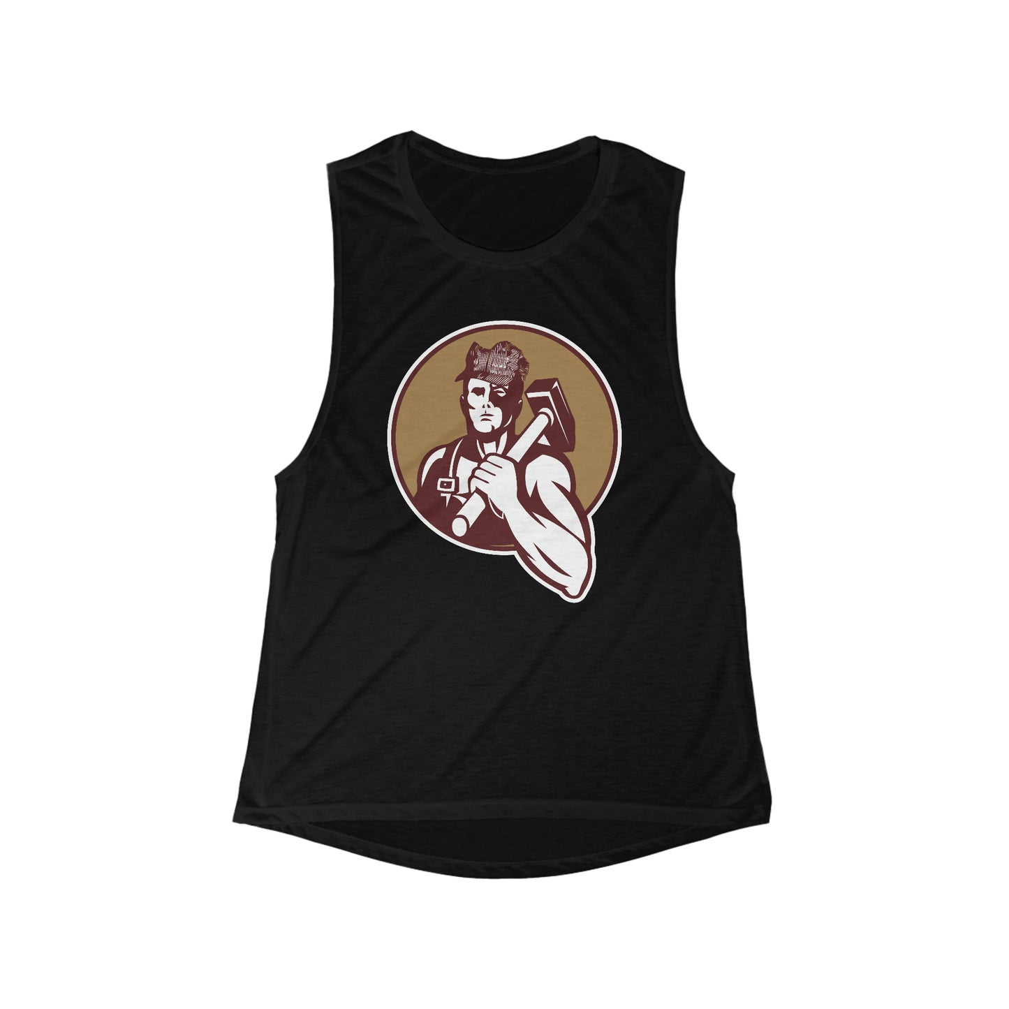 Women's Brunswick Wrestling Bella + Canvas Flowy Scoop Sport Tank