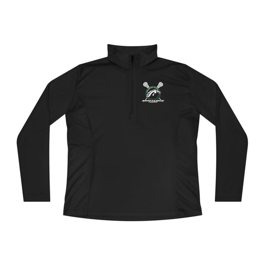 Women's Mustangs Lacrosse Quarter-Zip Pullover