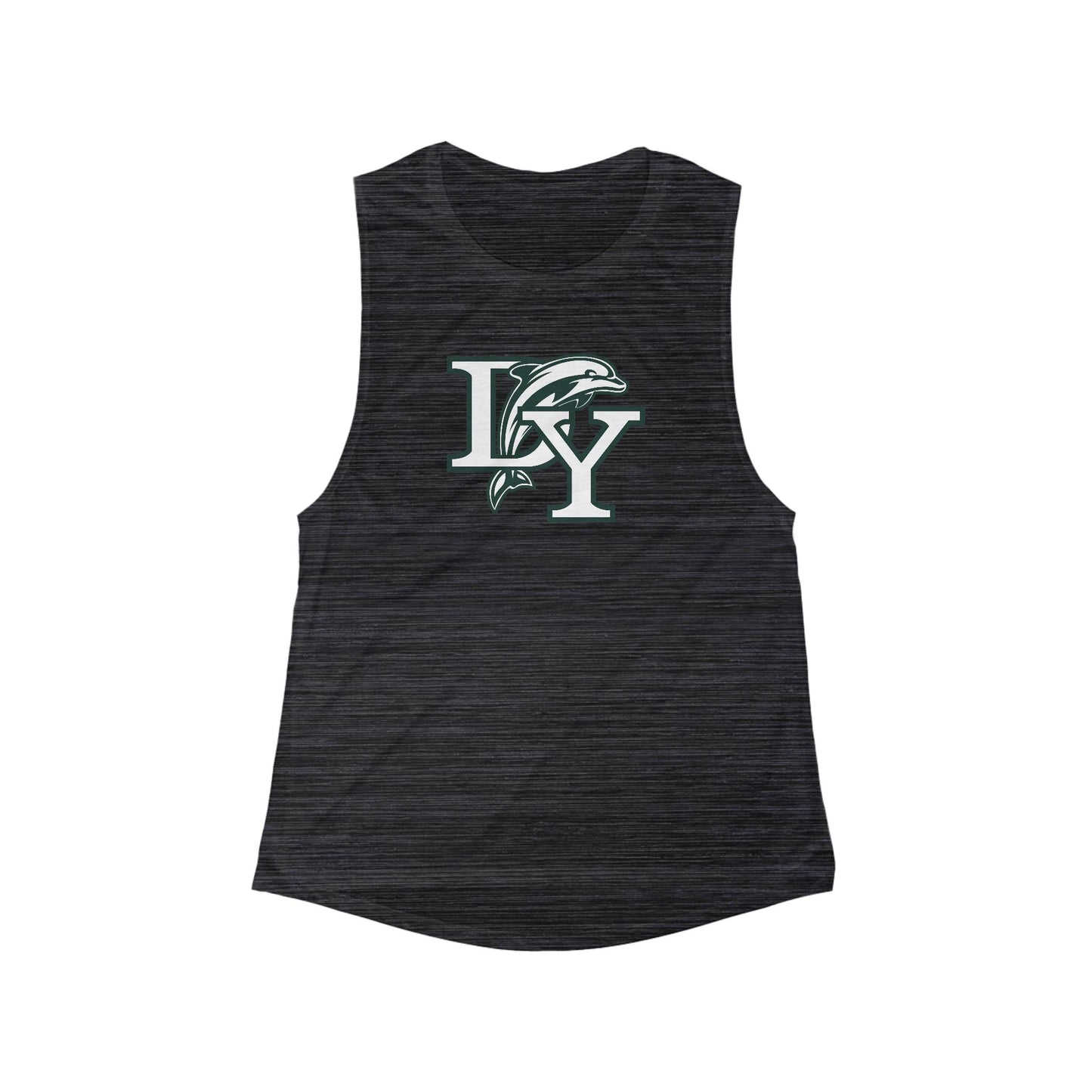 Women's DY Girls Hockey Bella + Canvas Flowy Scoop Sport Tank
