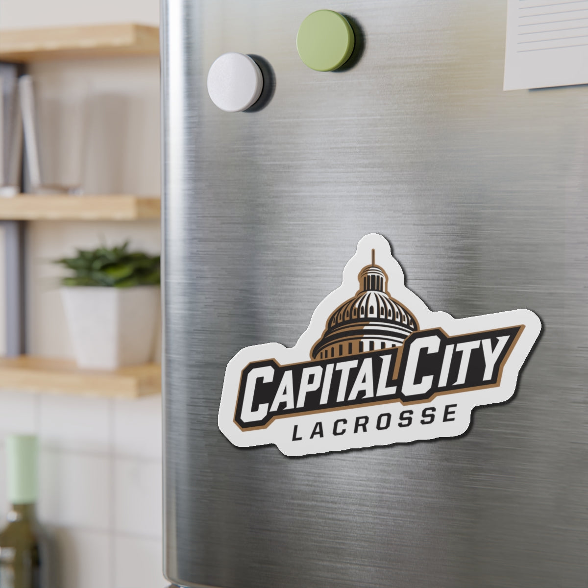 Capital City Lacrosse Car Magnet
