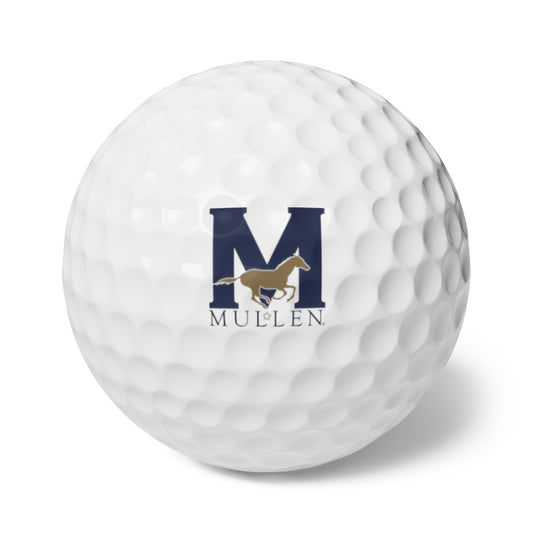 Mullen HS Golf Balls - 6 Pack