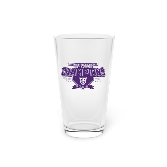 UST Lacrosse Pint Glass (16oz)