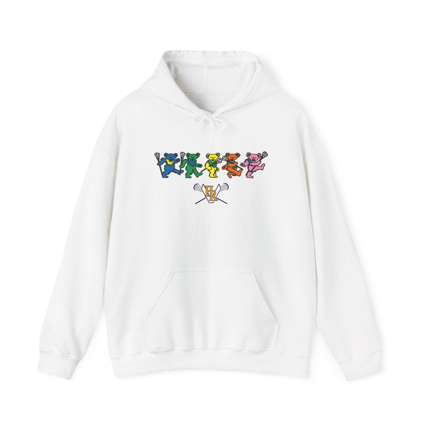 Adult HRV Lacrosse Gildan Heavy Blend™ Hooded Sweatshirt - Dancing Bears
