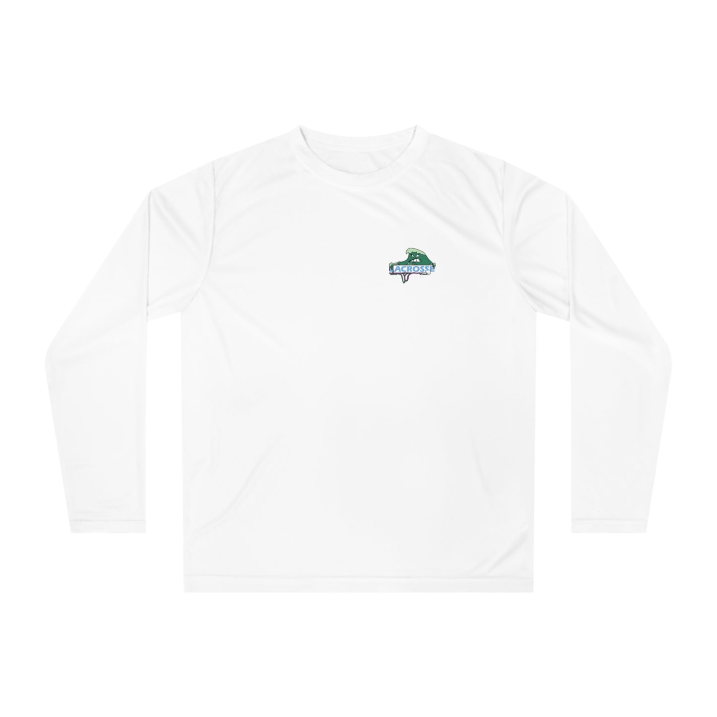 Adult Tulane Lacrosse Team 365 Performance Long Sleeve Shirt