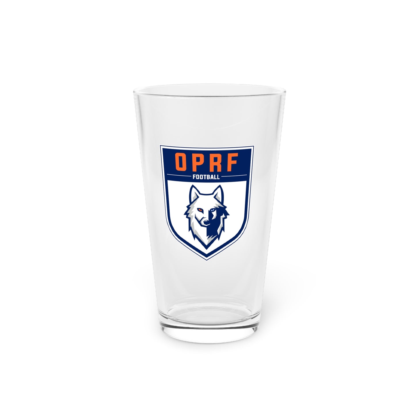 OPRF Football Pint Glass