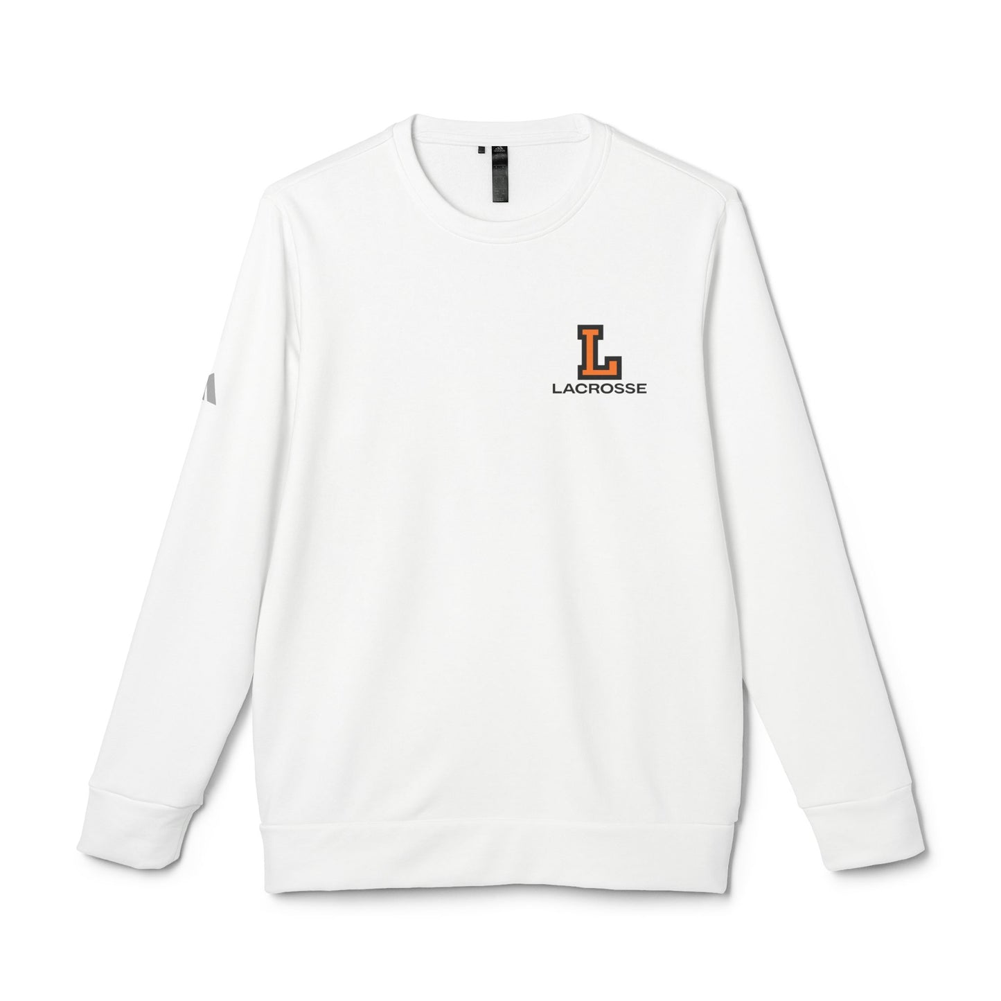 Adult Linsly Lacrosse Adidas Fleece Crewneck Sweatshirt