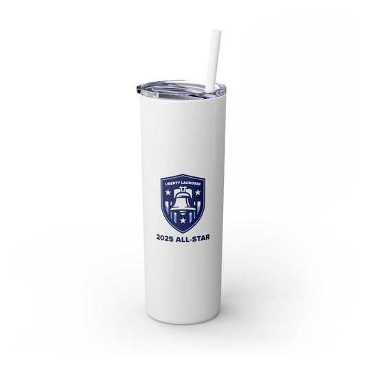 Liberty Lacrosse 20oz Skinny Tumbler with Straw