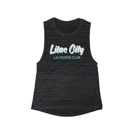 Women's Lilac City Lacrosse Bella + Canvas Flowy Scoop Sport Tank