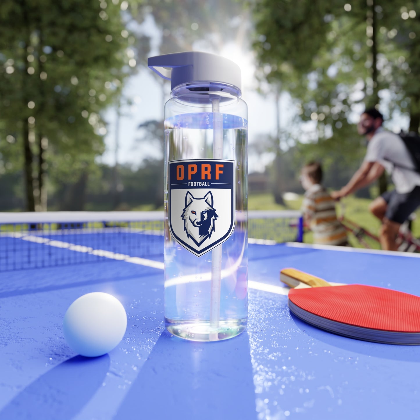 OPRF Football Tritan Water Bottle (25 oz)