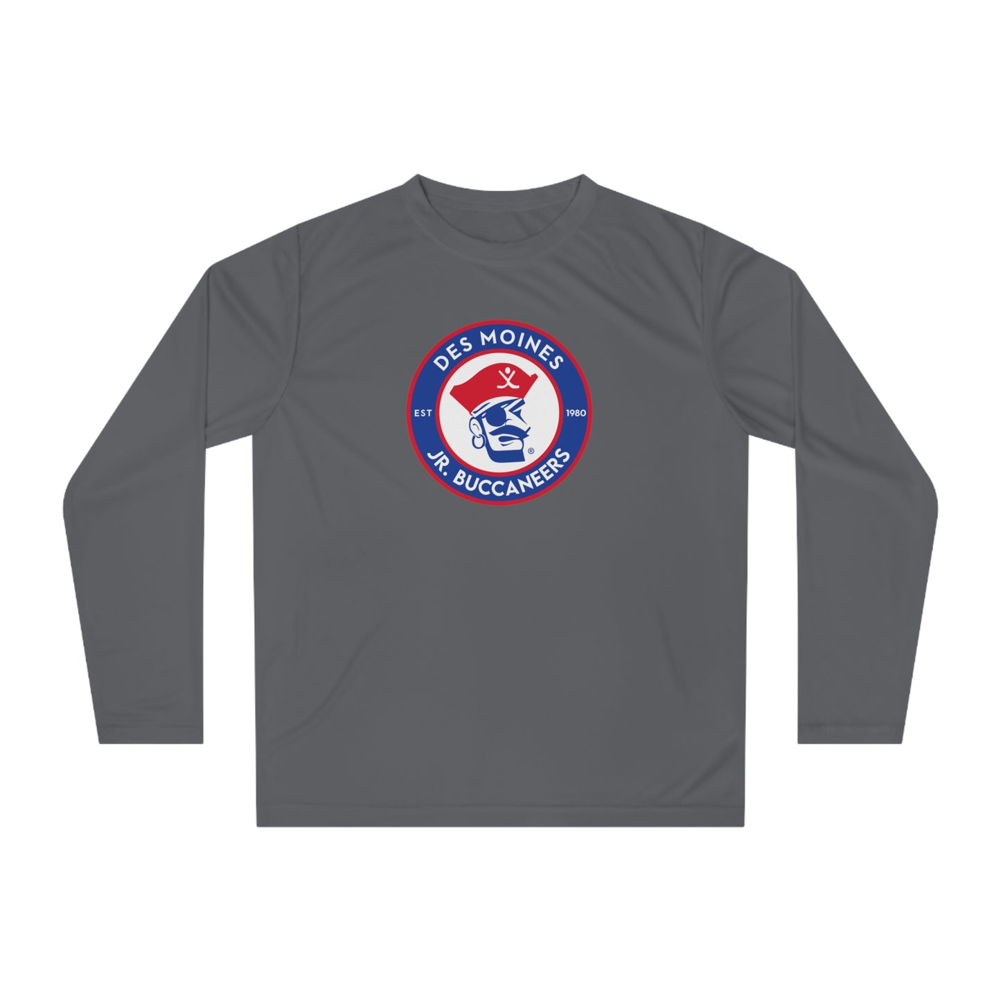 Adult Jr Bucs 365 Performance Long Sleeve Shirt