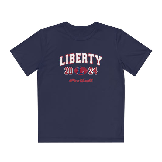 Youth Liberty Football Sport-Tek Performance T-Shirt