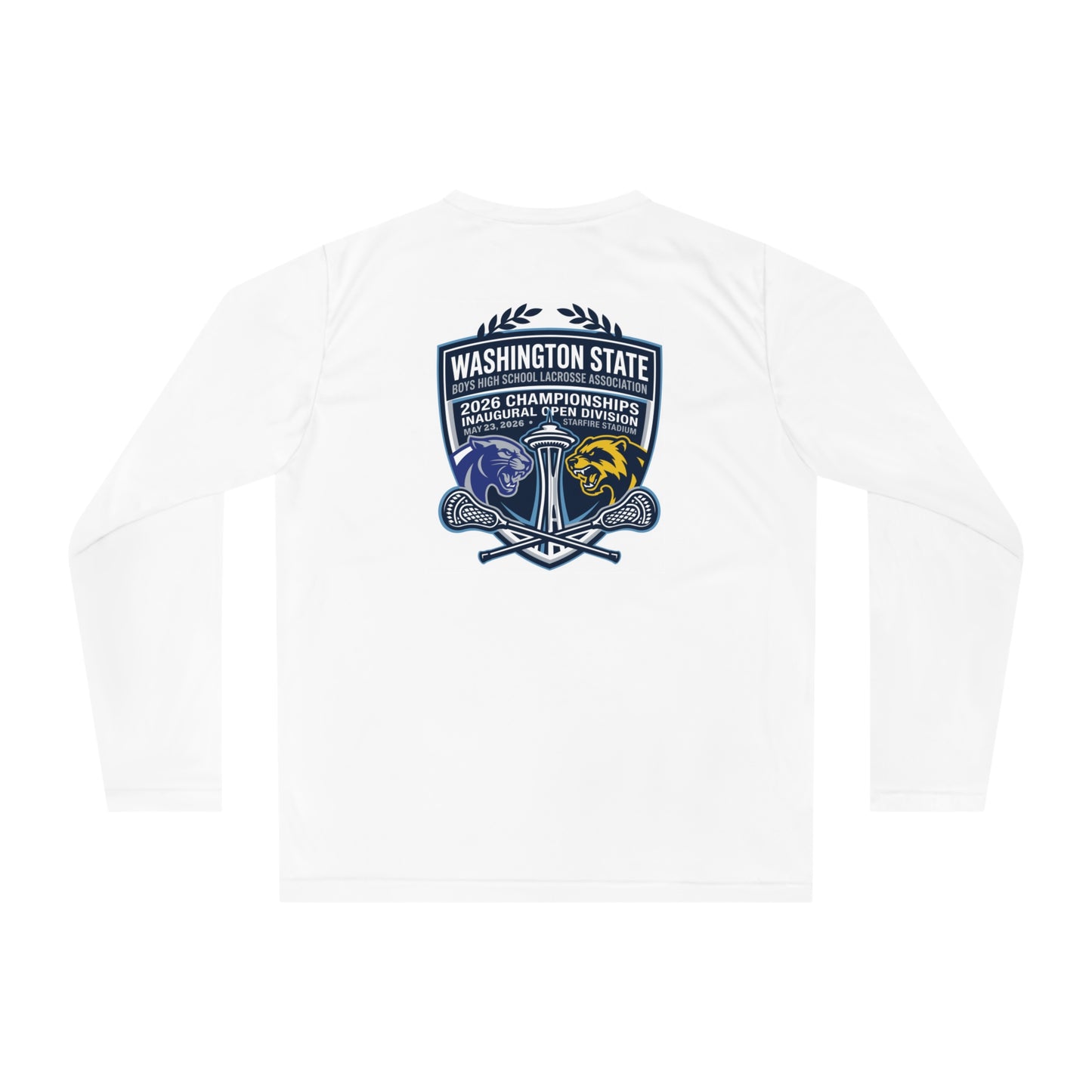 Adult Bellevue Lacrosse Team 365 Long Sleeve Shirt